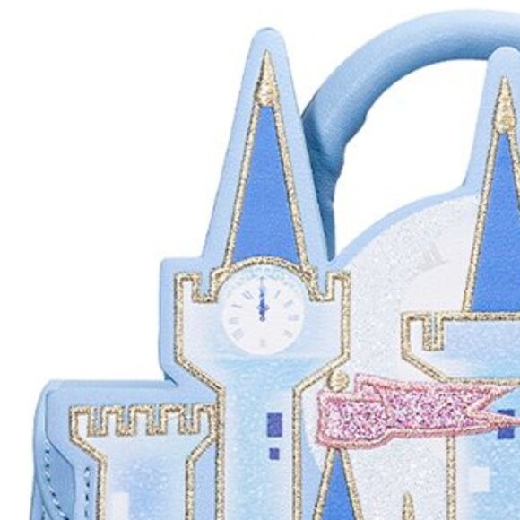Danielle Nicole Disney Cinderella Royal Castle Crossbody Purse - Picture 7 of 8